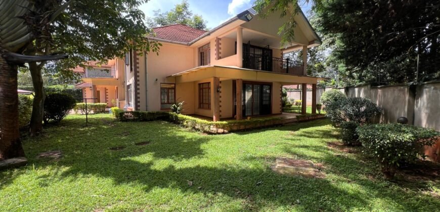 Lovely 5 bedrooms with sq all ensuite villa to let in the leafy suburbs of old Runda