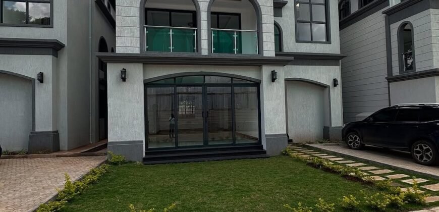 New 5 Bedroom Townhouse for Rent in Lavington area