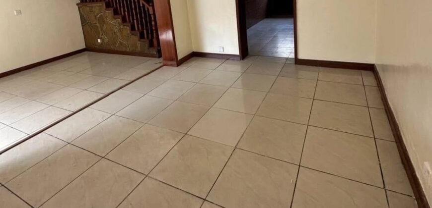 MAISONETTE TO LET IN KILELESHWA