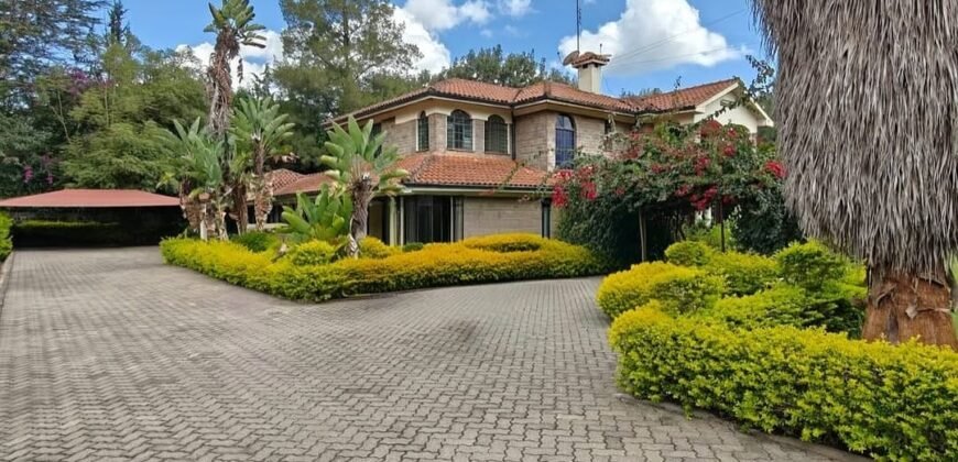 VILLA TO LET IN KAREN