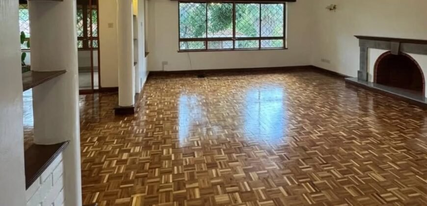 HOUSE TO LET IN WESTLANDS