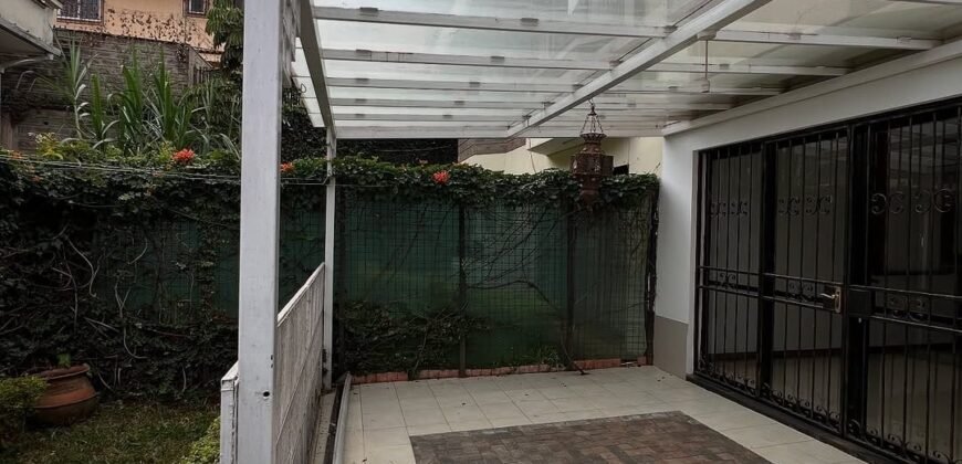 TOWNHOUSE TO LET IN WESTLANDS