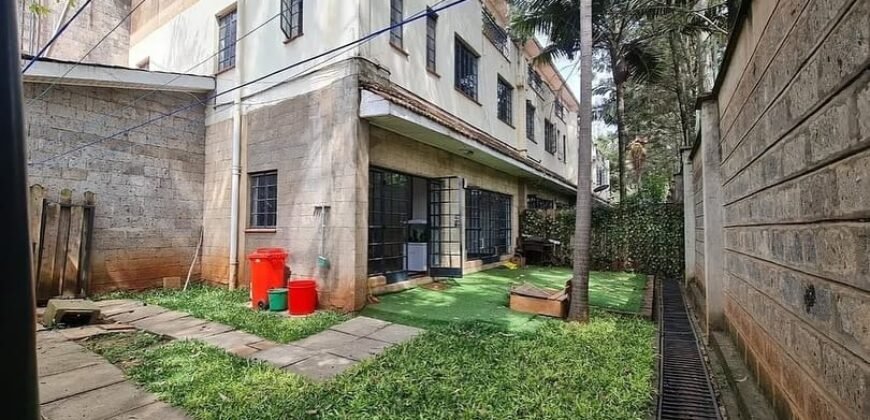 TOWNHOUSE TO LET IN KILIMANI