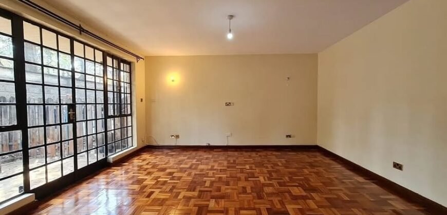 TOWNHOUSE TO LET IN KILIMANI