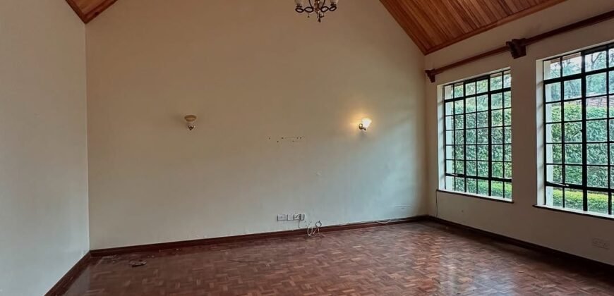 VILLA TO LET IN KAREN