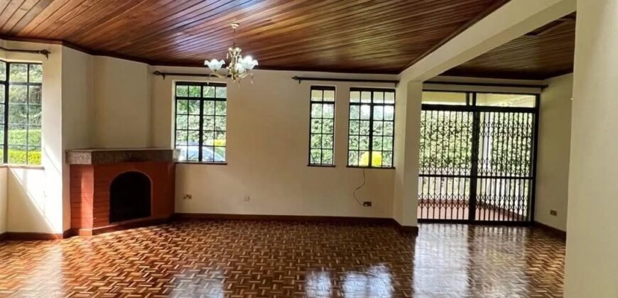 VILLA TO LET IN KAREN