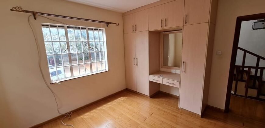TOWNHOUSE FOR SALE IN KILELESHWA